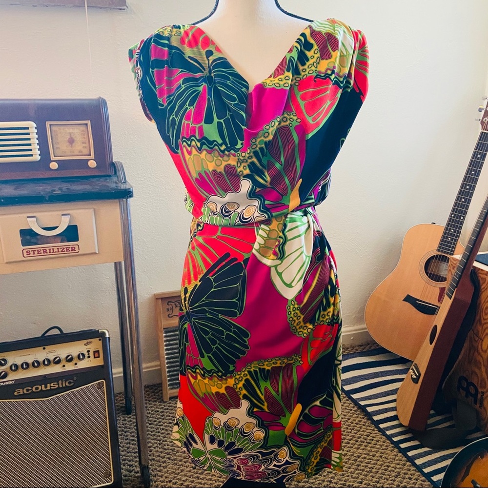 Butterfly Draped Dress from Alfani